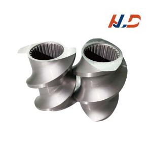 China Granulator screw element manufacturers screw sleeve high-speed steel screw elements factory