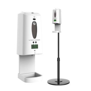 China Touchless 1300ml Liquid Soap Dispensers LCD Display Hand Sanitizer factory