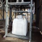 0.7Mpa Jumbo Bag Packing Machine For Lime Stone Powder Silica Sand Urea