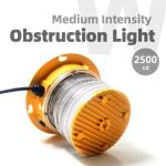 Polycarbonate Synchronization Tower Obstruction Light DC24V 48V