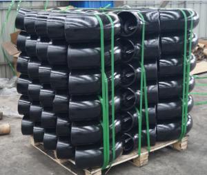 China ANSI B 16.47 A234WPB Carbon Steel 90 Degree Elbow ST37.2 Q235 S235JR CT20 16MN factory