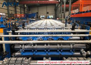 China Thickness 1.0mm G550 G350 Double Layer Roof Panel Roll Former factory