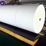 100% Virgin Pulp Black Image Thermal Paper Jumbo Roll 48gsm