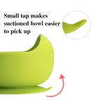 Children Tableware Silicone Baby Feeding Supplies Suction Baby Bowl Soft Solid