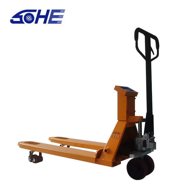 Precision Sensor and LCD Display Metal Forklift Scale for Accurate Measurements
