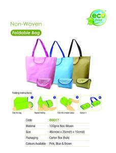 China promotional pp non woven bag for shopping factory