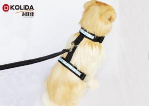 China Nylon Safety Glow LED Dog Harness Glow In The Dark Dog Harness Leash factory