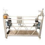 Glass cleaning equipment electric wire rope construction swing stage platform