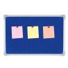 Buy cheap Small Magnetic Bulletin Board , Blue Wall Mounted Kitchen Bulletin Board from wholesalers