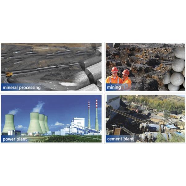 HRC60-68 Wear Resistant Grinding Ball Cr8%-18% Casting Steel Grinding Ball For Mining