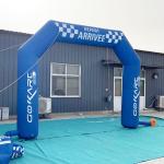 Wholesale Custom Size Personalized waterproof Oxford Inflatable Finish Line Arch