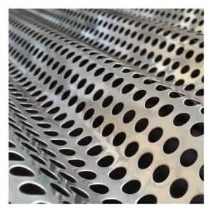 China Hot Dipped Galvanized Metal Decorative Wire Mesh For Speaker Perforated factory