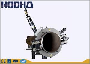 China 79kgs Pneumatic Pipe Cutting Beveling Machine For Chemical Plant factory