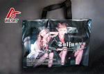 U Cut Non Woven Wine Bags , Nice Looking Non Woven Reusable Bags With Logo
