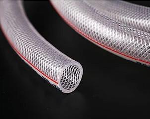 Non Torsion Clear Flexible Reinforced Hose Water PVC Braided Hose For Garden Car