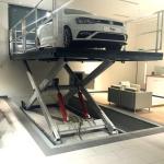 4S Store 4500kg Scissor Car Lift 4.5T Hydraulic Car Platform Lift