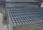 Electro Galvanized Swage Locked Grating Q235 Grate Metal Sheet