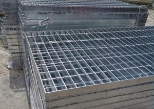 China Electro Galvanized Swage Locked Grating Q235 Grate Metal Sheet factory