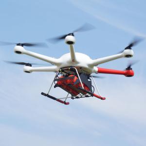China 160MP 30KG Carbon Fiber Heavy Lift Uav Fire Fighting 10m/S factory