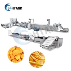 China Finger Snack Sticks Frozen Potato Chips Making Machine factory