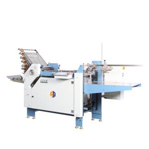China 360mm A4 Paper Folding Equipment , Industrial Paper Folder With 12 Buckle Plate factory