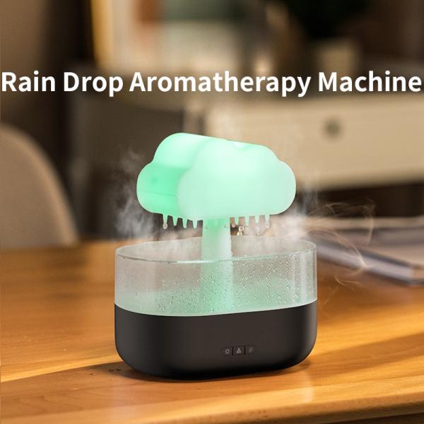 China HOMEFISH Rain Drop Aromatherapy Machine With Colorful Gradient Atmosphere Light for Stress Relieving factory