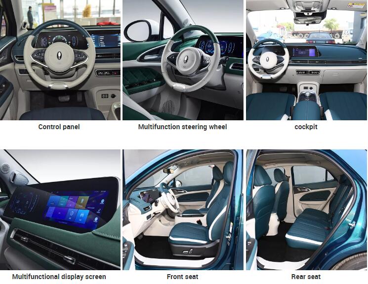 Hot Mini ORA EV Car Energy Vehicles 2023 ORA Good Cat Electric Car with 170 HP Motor and 425/600 km Cruising Range
