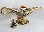 Shinny Gifts Fashion Home Design Golden Aladdin's Magic Lamp