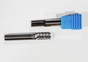 China 12 Flute Tungsten Carbide End Mill CNC Bits Fine Polished For Dry Cutting factory