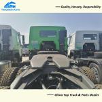 10 Wheel 70 Tons SINOTRUK HOWO 371HP Tractor Truck Head For Guinea
