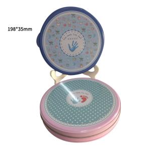 China Eco Friendly Round Small Tin Containers With Lids ODM factory