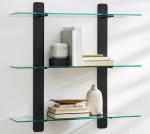 Hotel and Home Decoration Single Glass Tier Tempered Glass Shelf with 5-12mm