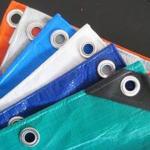 500D-1500D Yarn Count HDPE Heavy Duty Trailer Tarpaulin Waterproof Blue