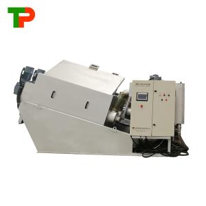 China 2.05KW Screw Press Sludge Dehydrator For Industrial Wastewater Treatment factory
