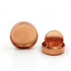 China Cap Pipe Fitting Polishing 15 Inch Copper Pipe Threaded Cap Sch20 Head End Forged factory