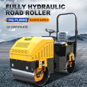 China Road Construction Euipments YL800 Full Hydraulic 1.2 Ton Drum Diameter 530mm Roller factory