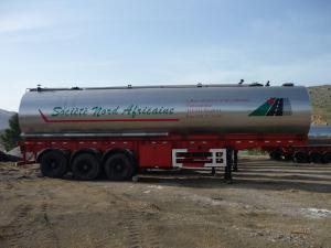 China Round Shape Hot Asphalt Trailer Long Distance Bitumen Loading Transporting factory