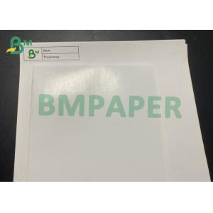 80gsm White Cast Coated Self Adhensive Paper Clear Printing Label Paper