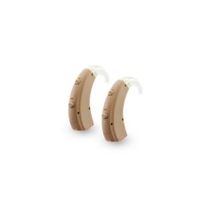 China Beige Super Power Hearing Aids BTE Rechargeable Digital Hearing Amplifier on sale