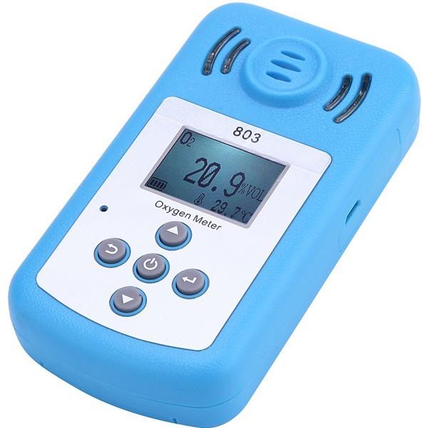 China KXL- 803 Handheld Oxygen Meter Gas Analyzer Sound Light Vibration Alarm for O2 Content Detection factory