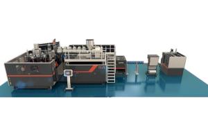 China 3 Liter Rotary Blow Molding Machine 3.65*1*3m Output 90KG/HR factory