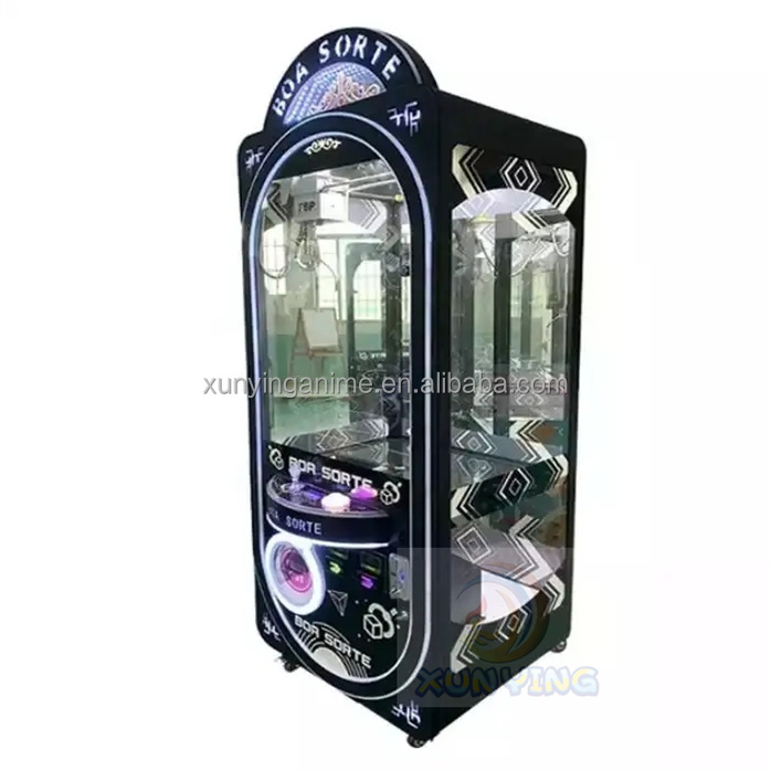 Amusement Game Center Regular Mini Claw Machine with Plastic Material