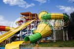 Tantrum Valley Water Slide , thrilling water park equipment for Outdoor / Indoor