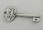 Key Souvenir Badges Zinc Alloy / Iron / Brass , OEM ODM
