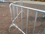Hot dipped galvanized concert crowd control barrier for sale