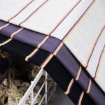 Naturally Hygroscopic Comfortable And Healthy Striped Knit Fabric For Casual