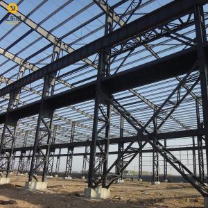 China Prefab Industrial Steel Buildings with Aluminum Alloy Windows factory