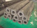 Solid Black D Shaped Rubber Fenders Excellent Weather Resistance Standard