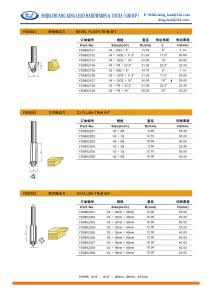 BEVEL FLUSH TRIM BIT