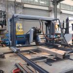 Swing Blade Sawmill Double Saw Blades Circular Saw, Timber Sawmill Saw Mill